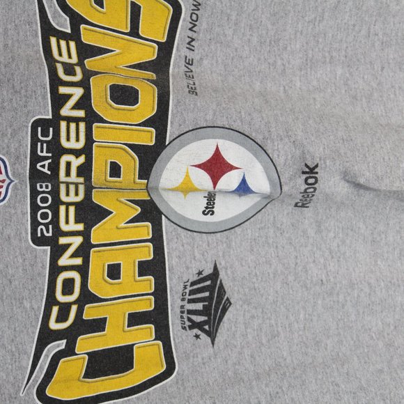 Pittsburg Steelers 04 Conference Champions SS TEE - Picture 2 of 4